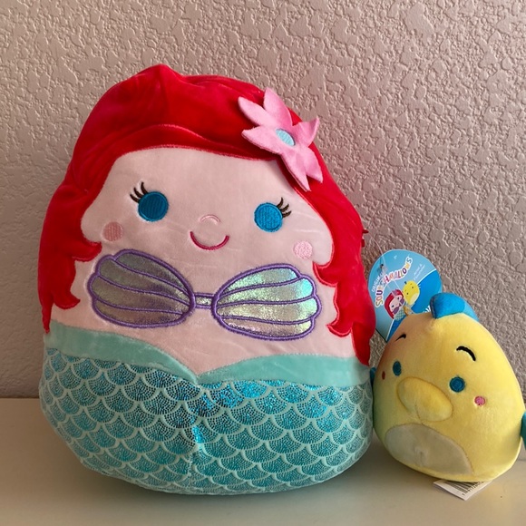 Squishmallows Toys Ariel Flounder Squishmallow Poshmark